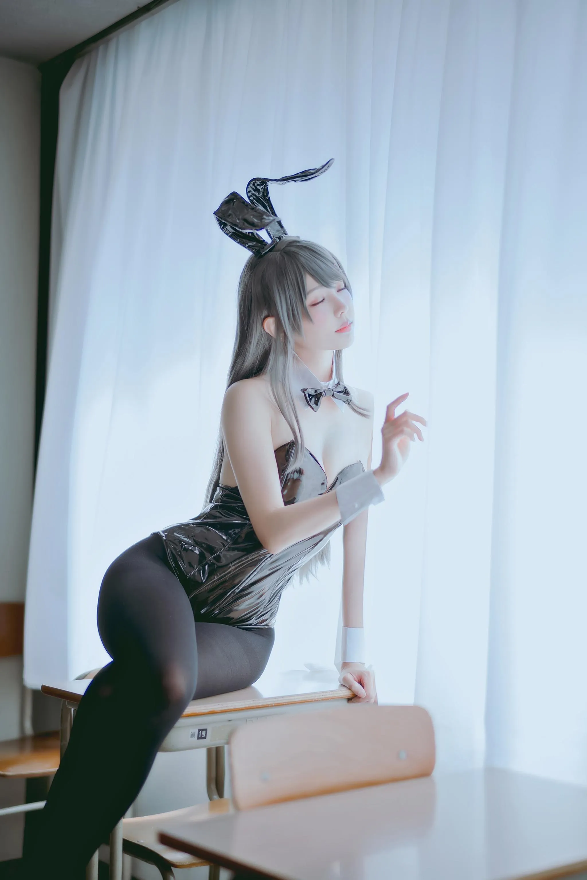 ElyEE子 – NO.84 麻衣學姊 [50P]插图4